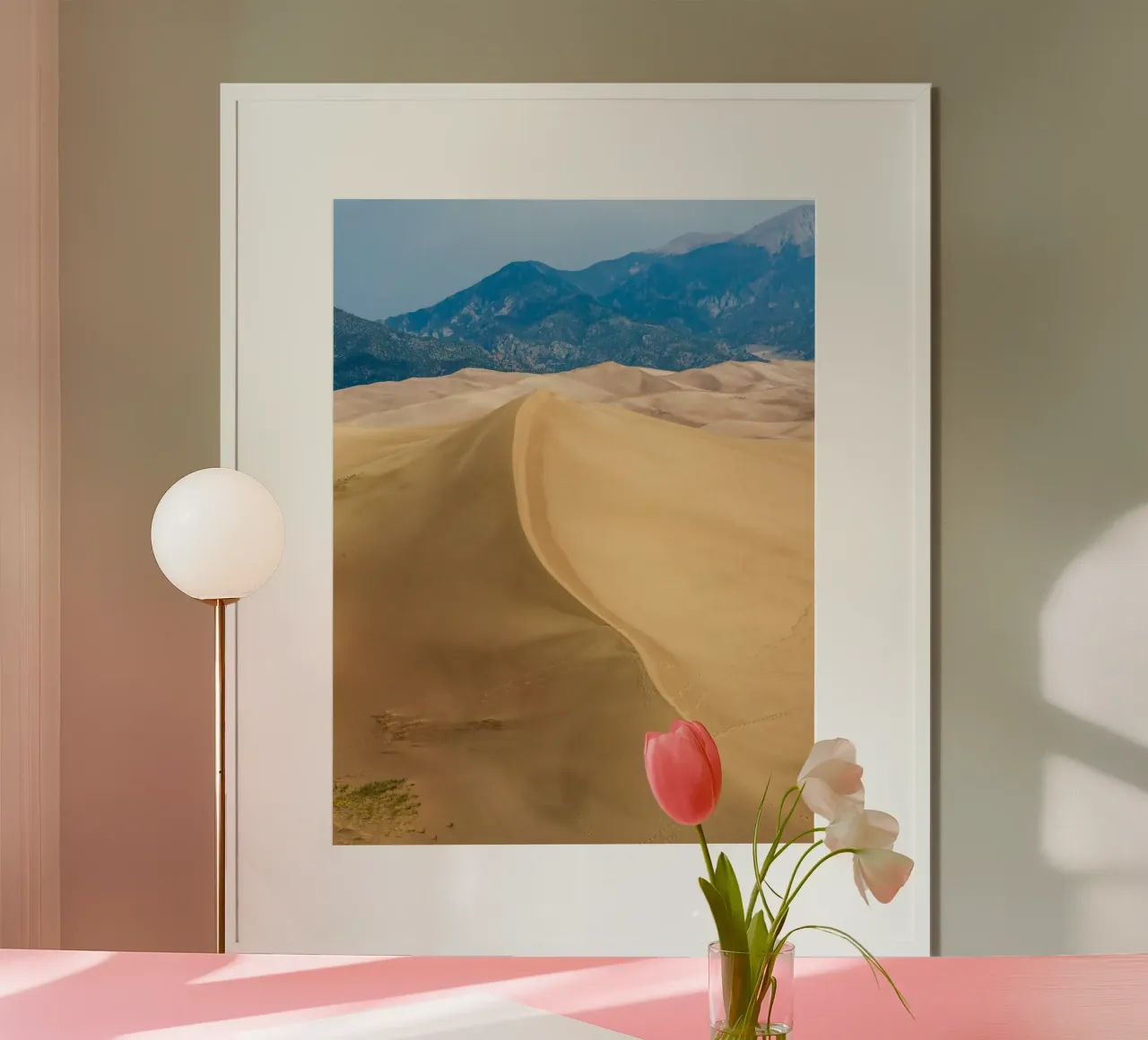 sabbia sterile poster con telaio in plastica da life of sands