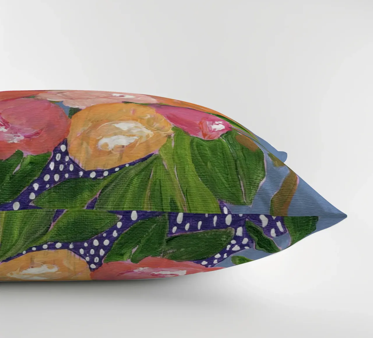 Fiori in acrilico colorati cuscino da Nikitajariwala