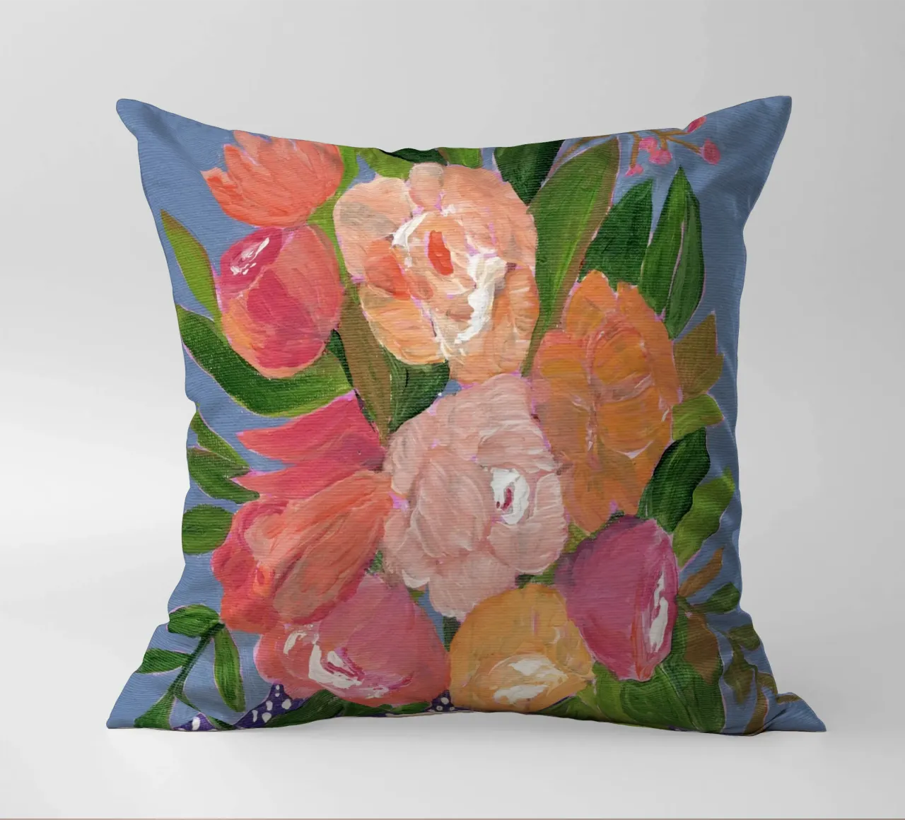 Fiori in acrilico colorati cuscino da Nikitajariwala