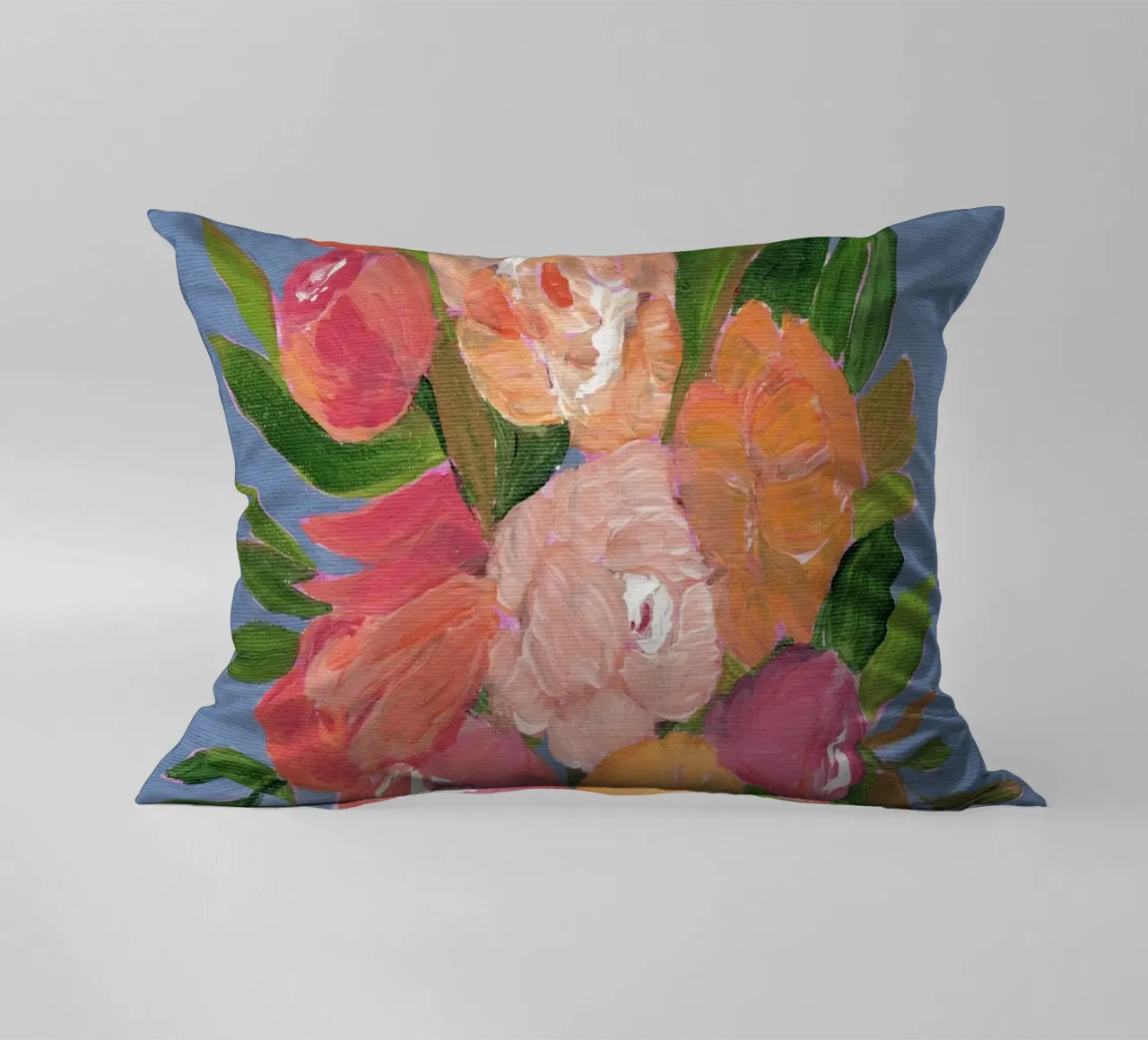 Fiori in acrilico colorati cuscino da Nikitajariwala