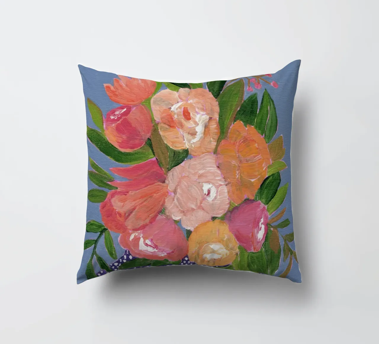 Fiori in acrilico colorati cuscino da Nikitajariwala