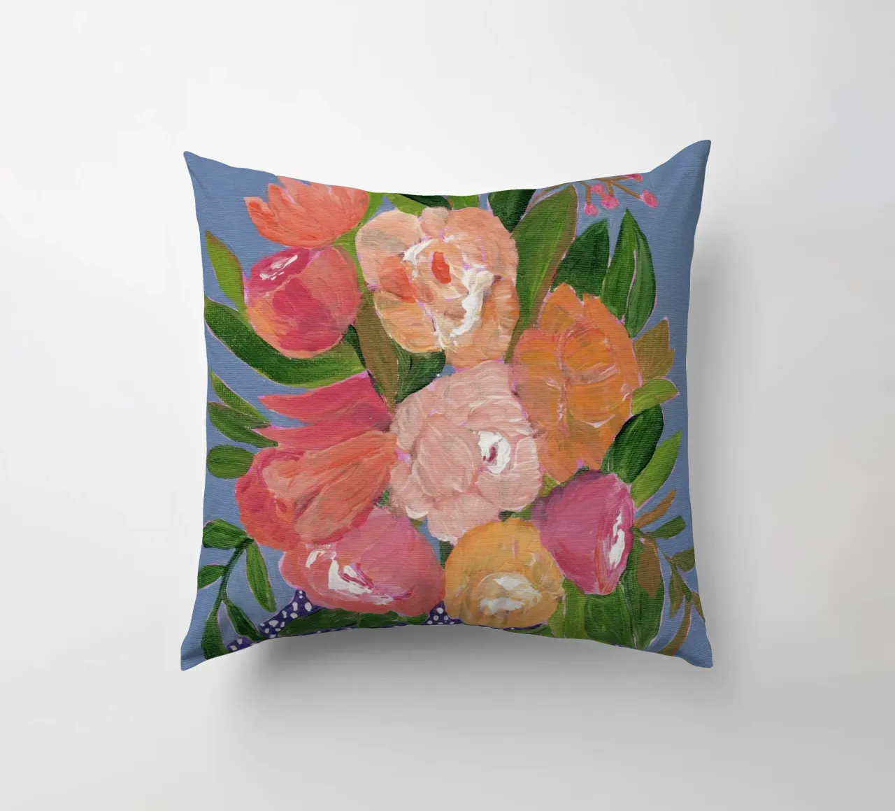 Fiori in acrilico colorati cuscino da Nikitajariwala