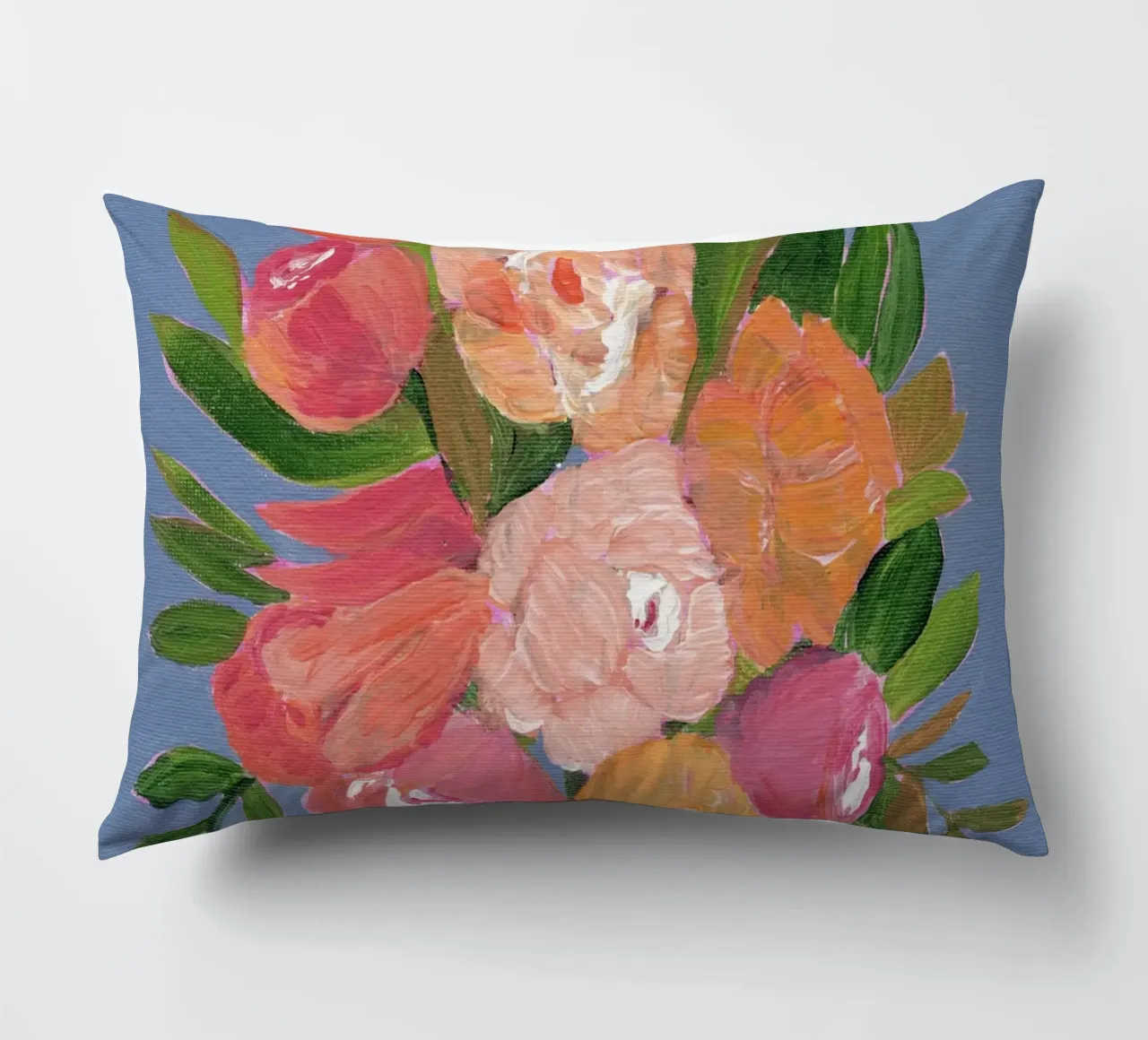 Fiori in acrilico colorati cuscino da Nikitajariwala