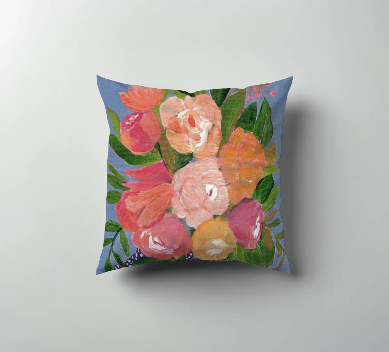 Fiori in acrilico colorati cuscino da Nikitajariwala