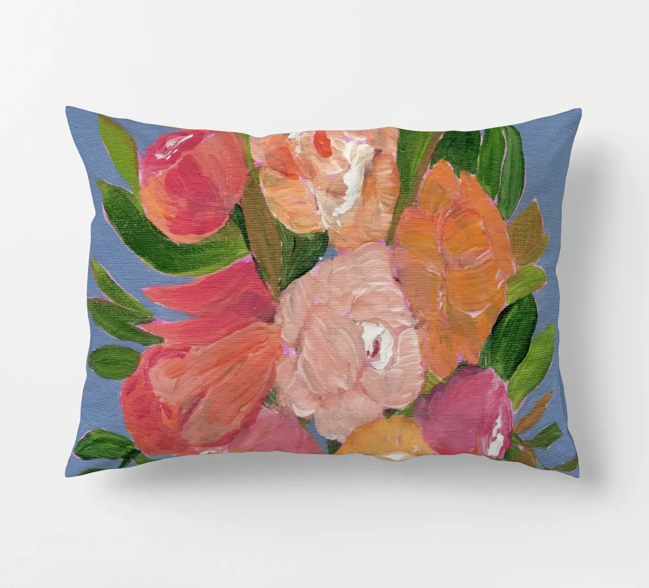 Fiori in acrilico colorati cuscino da Nikitajariwala