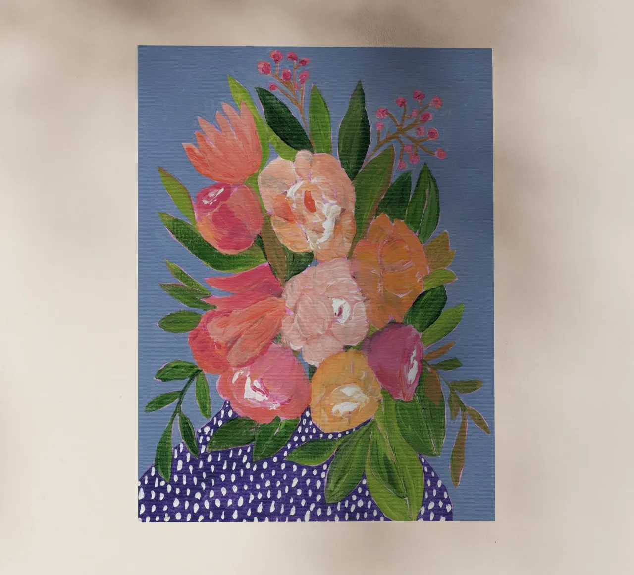 Fiori in acrilico colorati pellicola backlit da Nikitajariwala