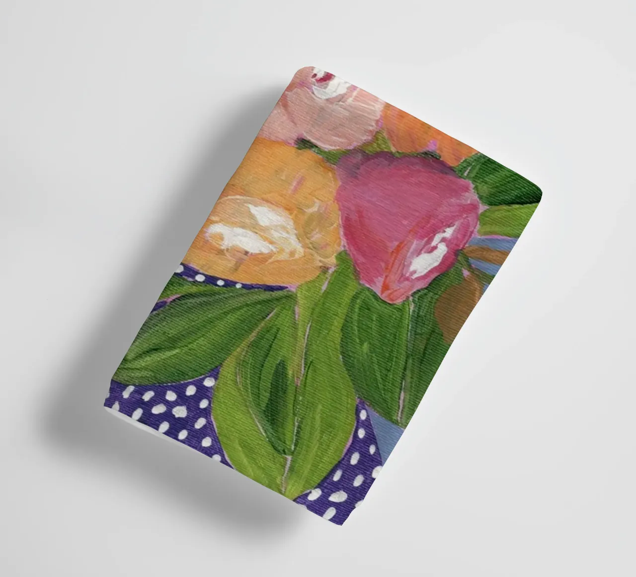 Fiori in acrilico colorati asciugamano da bagno da Nikitajariwala