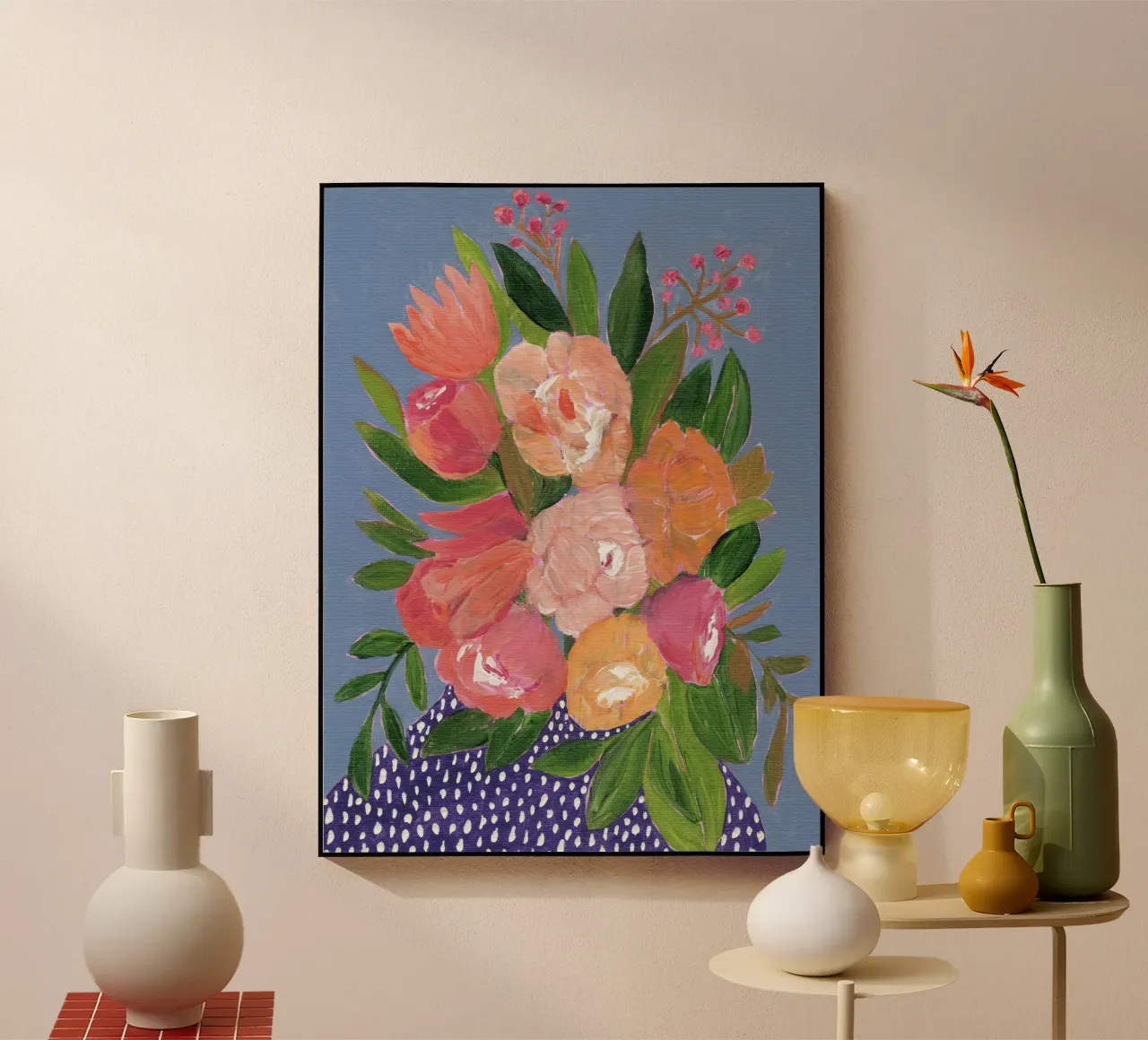 Fiori in acrilico colorati plexiglass da Nikitajariwala