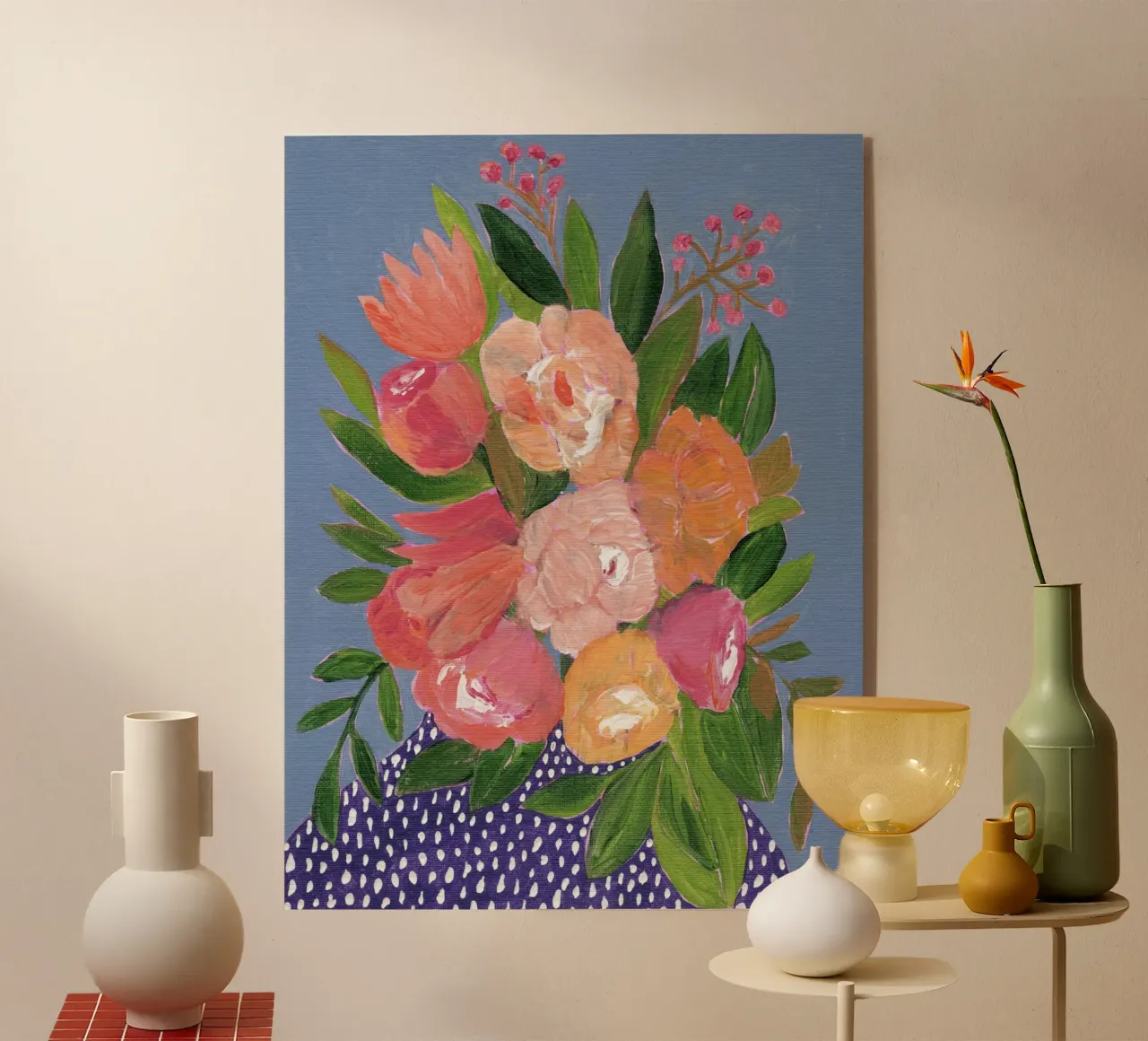Fiori in acrilico colorati plexiglass da Nikitajariwala