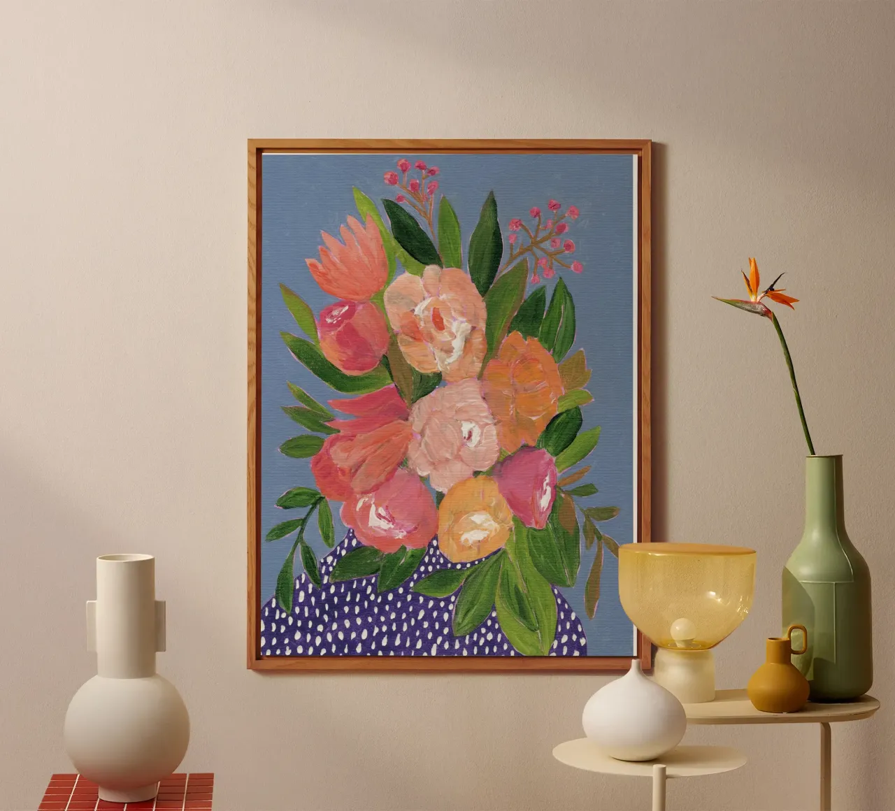 Fiori in acrilico colorati alluminio dibond da Nikitajariwala