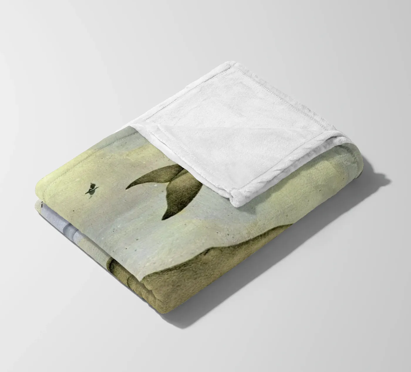 Contemplation Fleecedecke von Catrin Welz-Stein