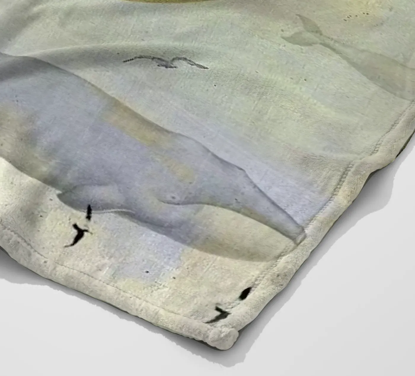 Contemplation Fleecedecke von Catrin Welz-Stein