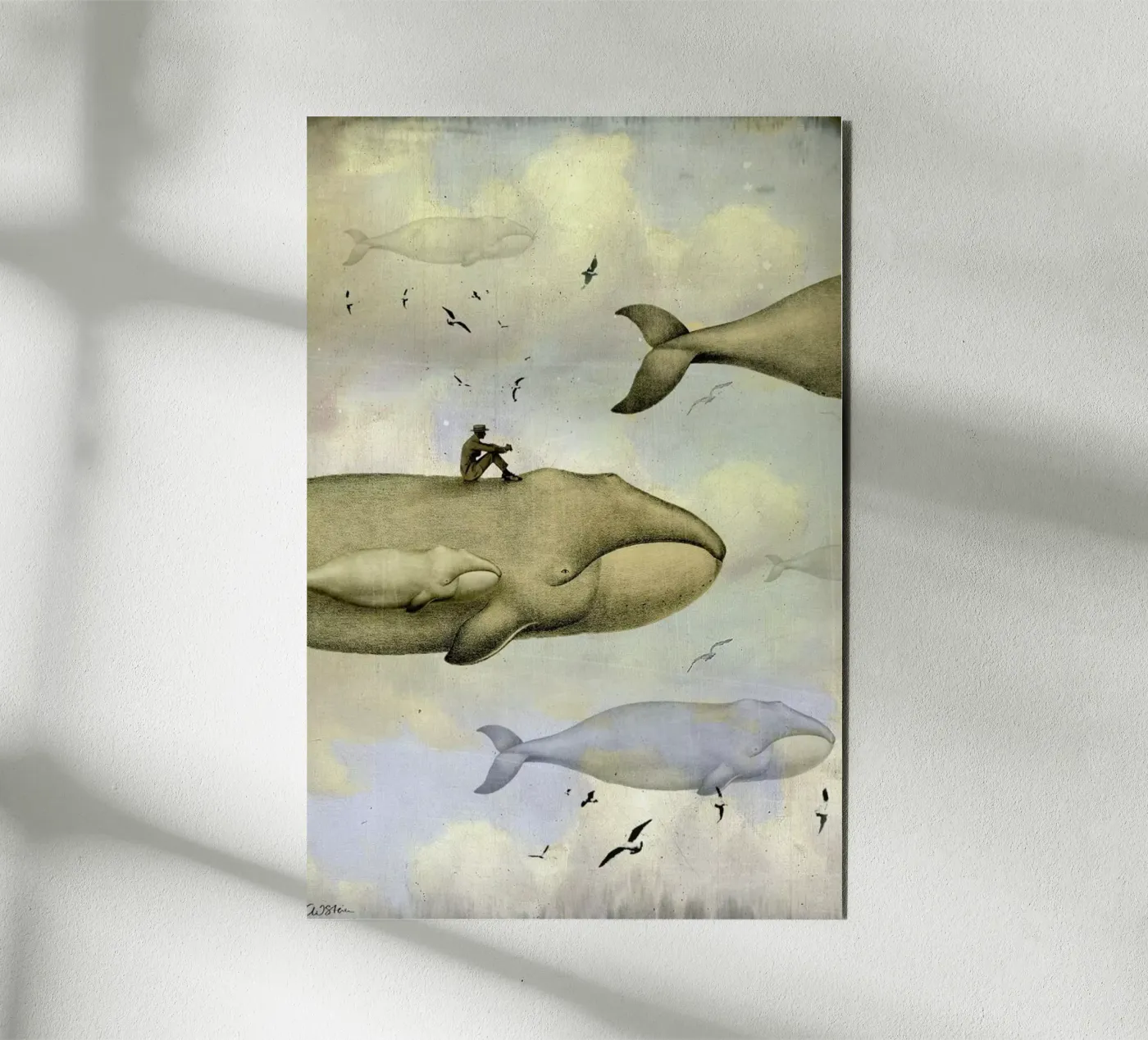 Contemplation alluminio dibond da Catrin Welz-Stein