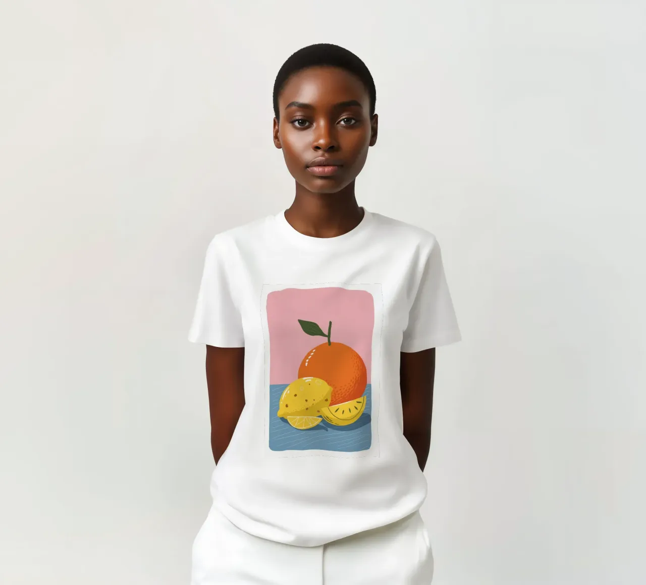 Agrumi Pop Stillness t-shirt da Moonlite Desire