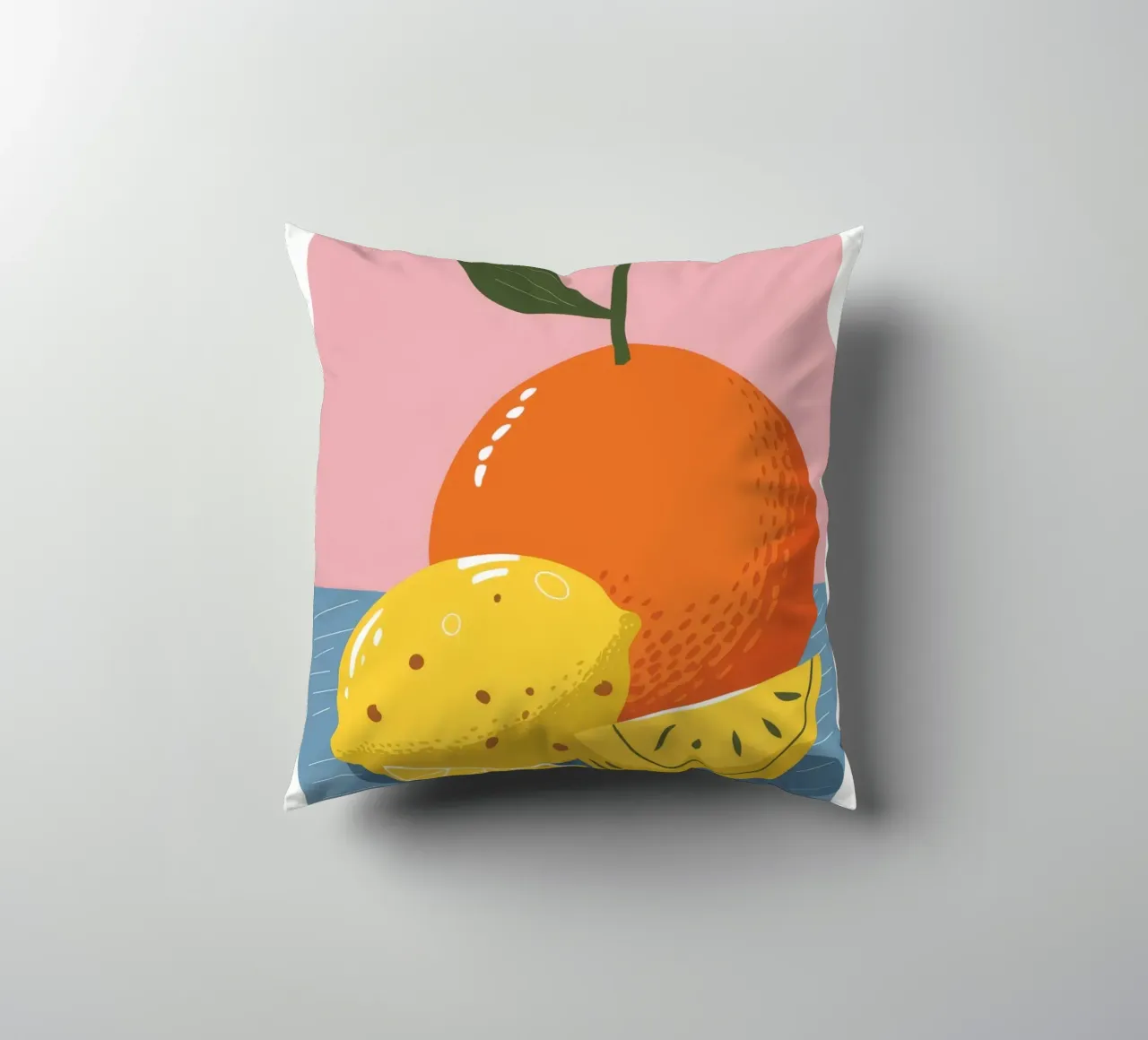 Agrumi Pop Stillness cuscino da Moonlite Desire
