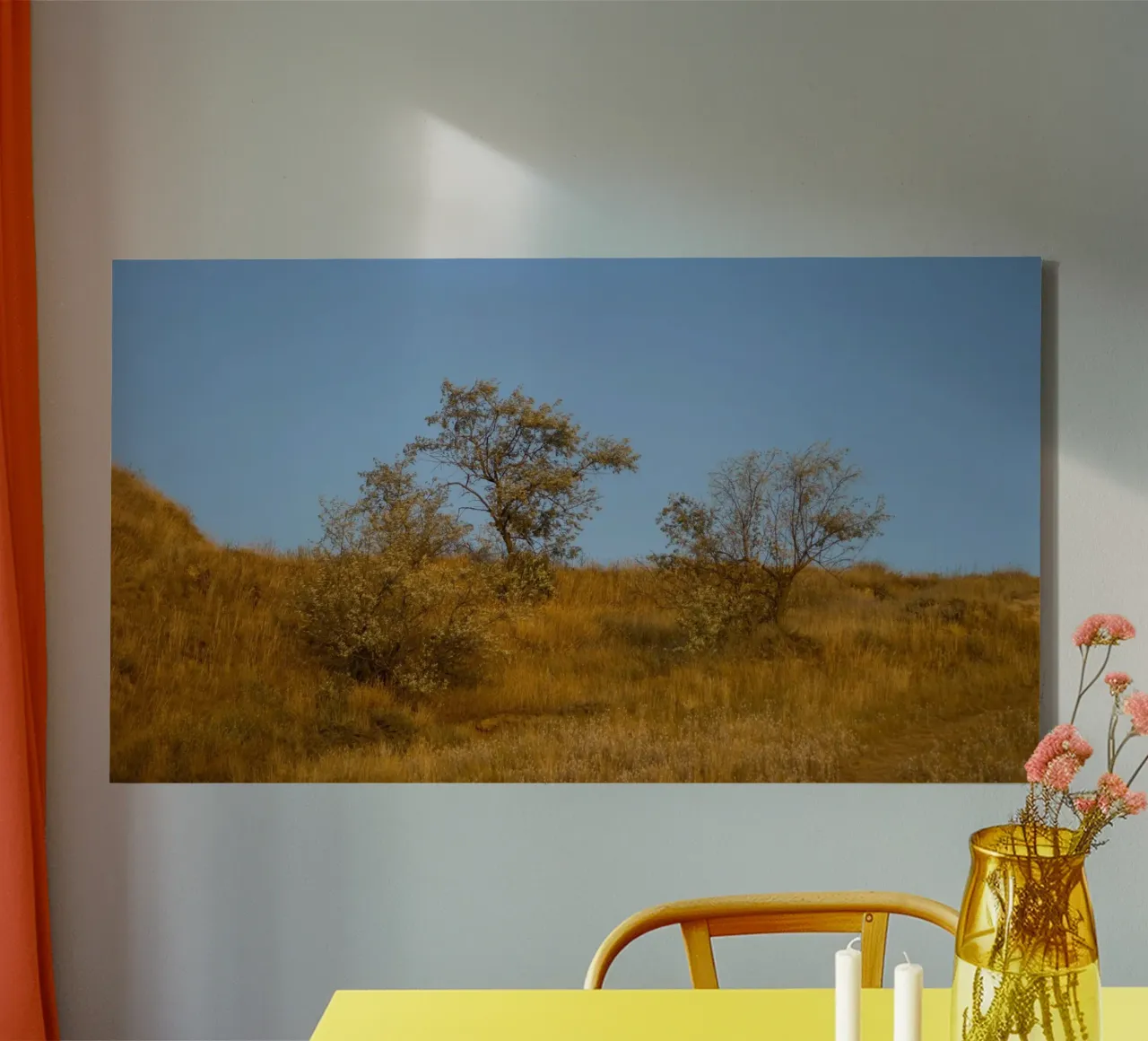 botany serene canvas with Floater frame by life of sands