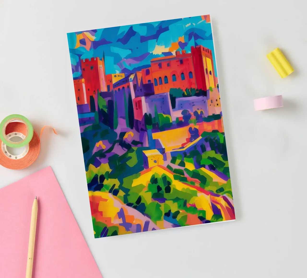 Abstracted Citadel Blaze notebook by Lush Essence