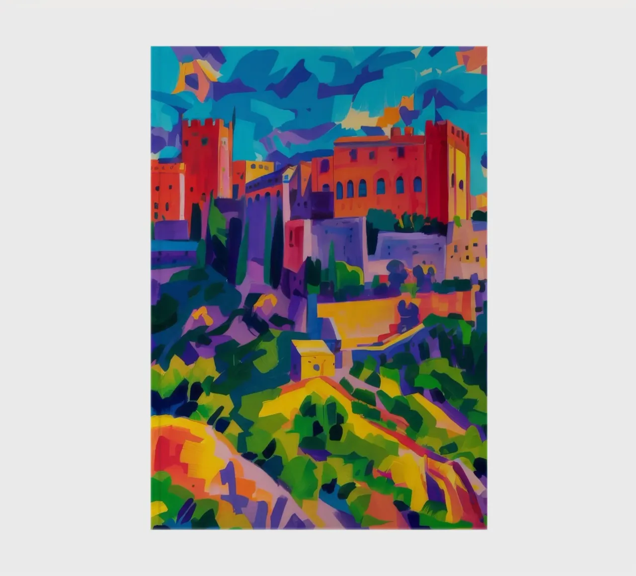 Abstracted Citadel Blaze notebook by Lush Essence