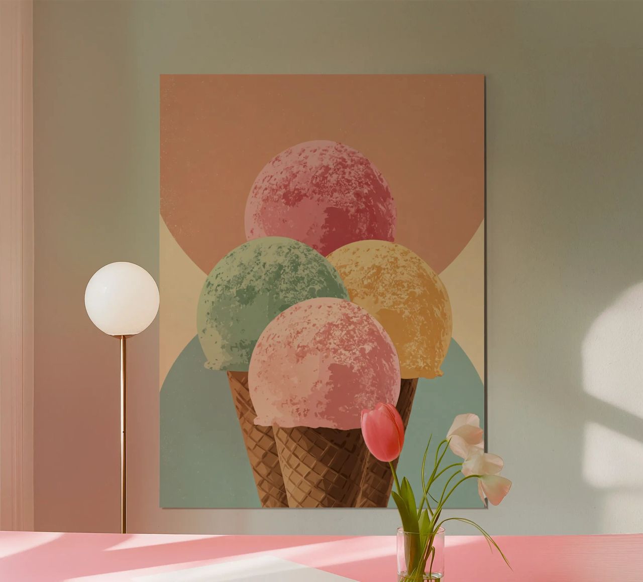 Italian Gelato poster by michi