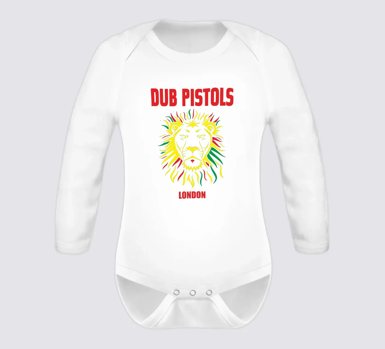 Dub Pistols long-sleeve baby romper by eileen shop