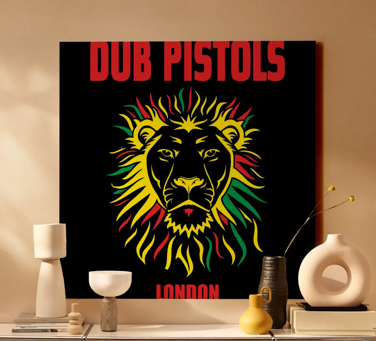Dub Pistols canvas by eileen shop