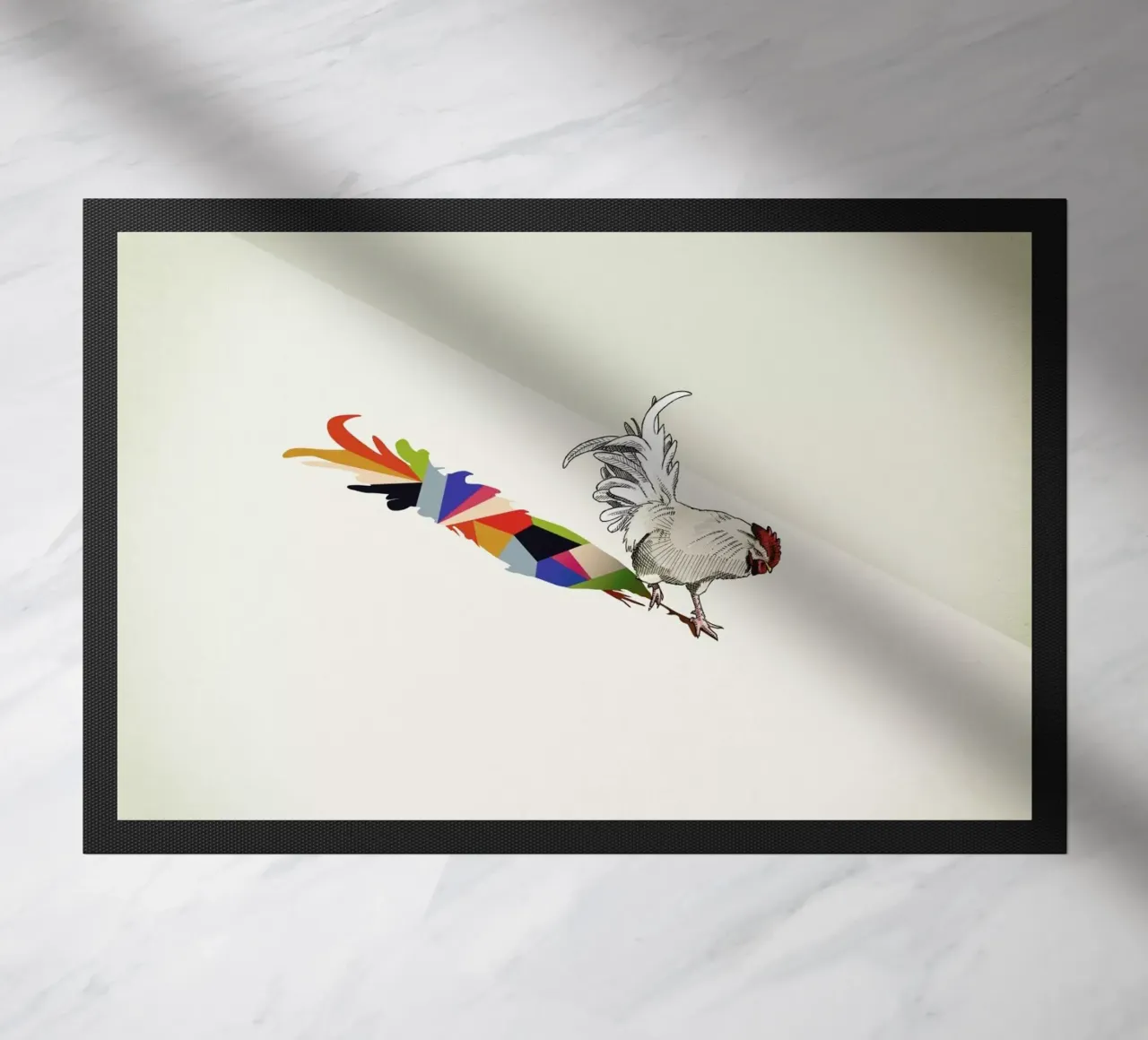 Walking Shadow - Rooster zerbino da Jason Ratliff