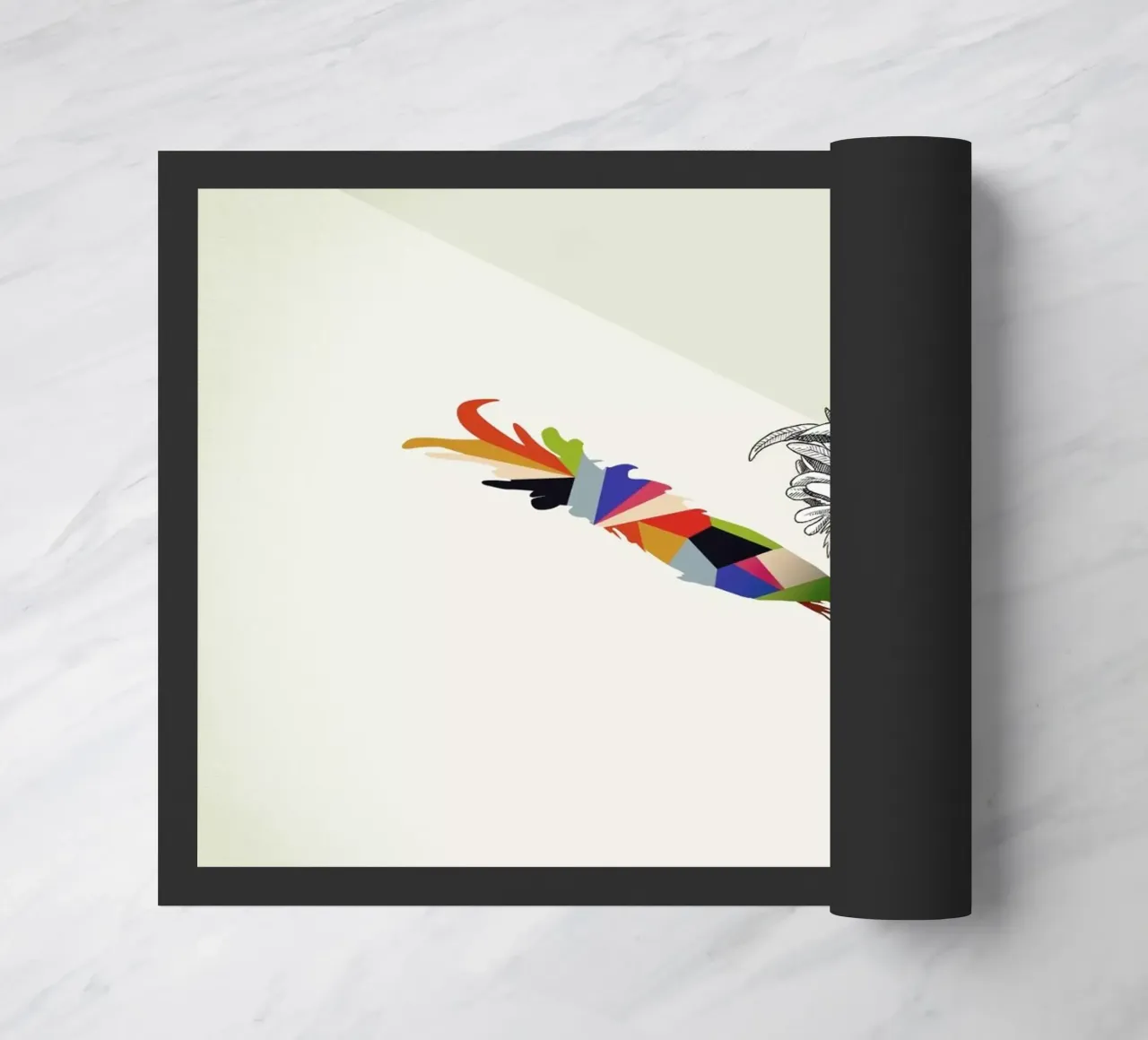 Walking Shadow - Rooster zerbino da Jason Ratliff