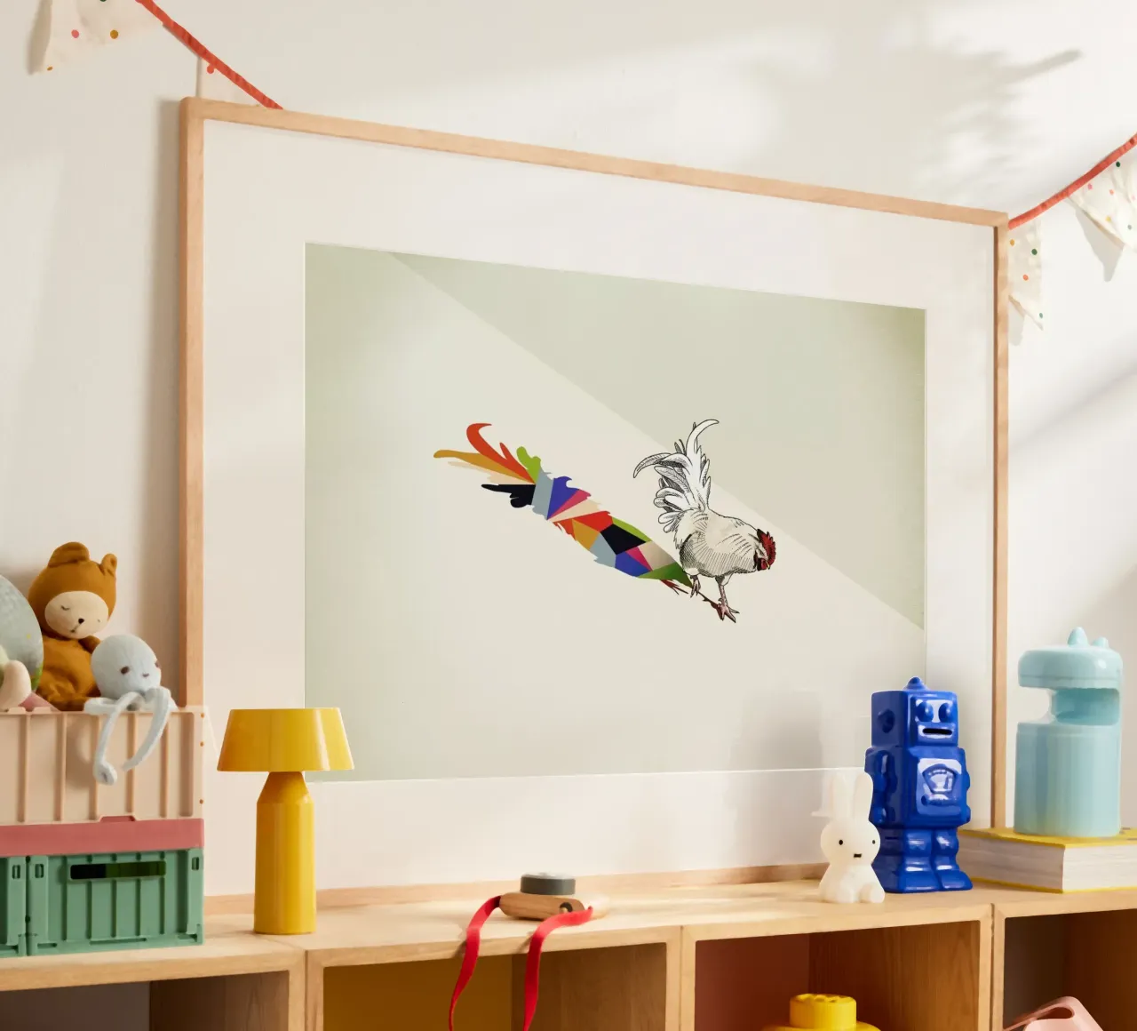 Walking Shadow - Rooster poster da Jason Ratliff