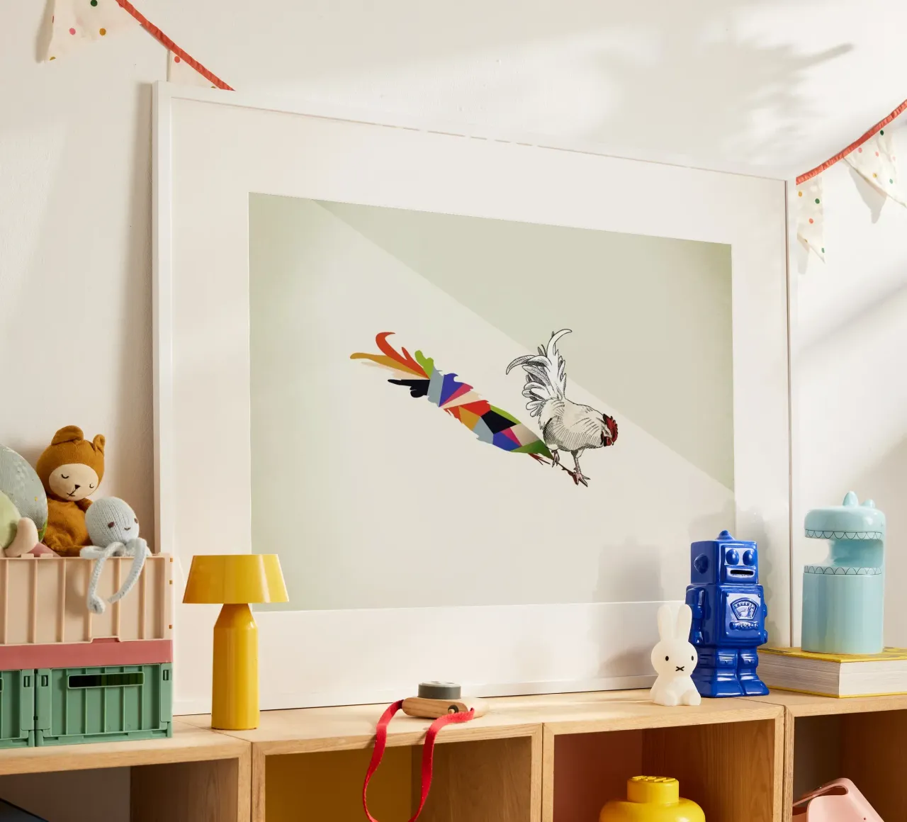 Walking Shadow - Rooster poster da Jason Ratliff