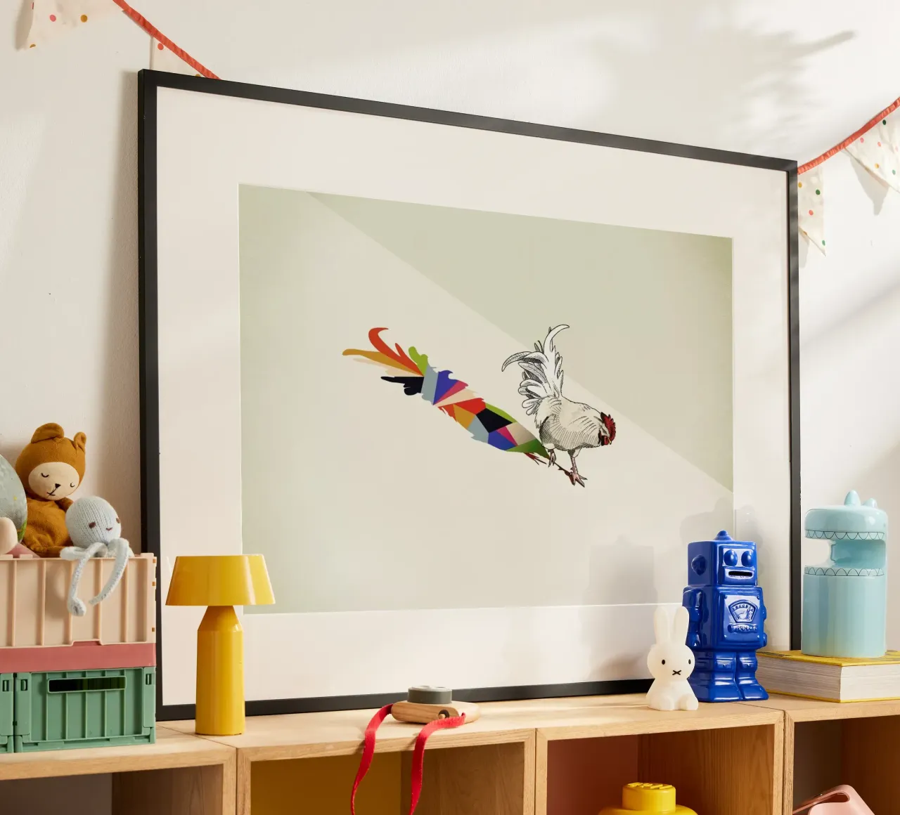 Walking Shadow - Rooster poster da Jason Ratliff