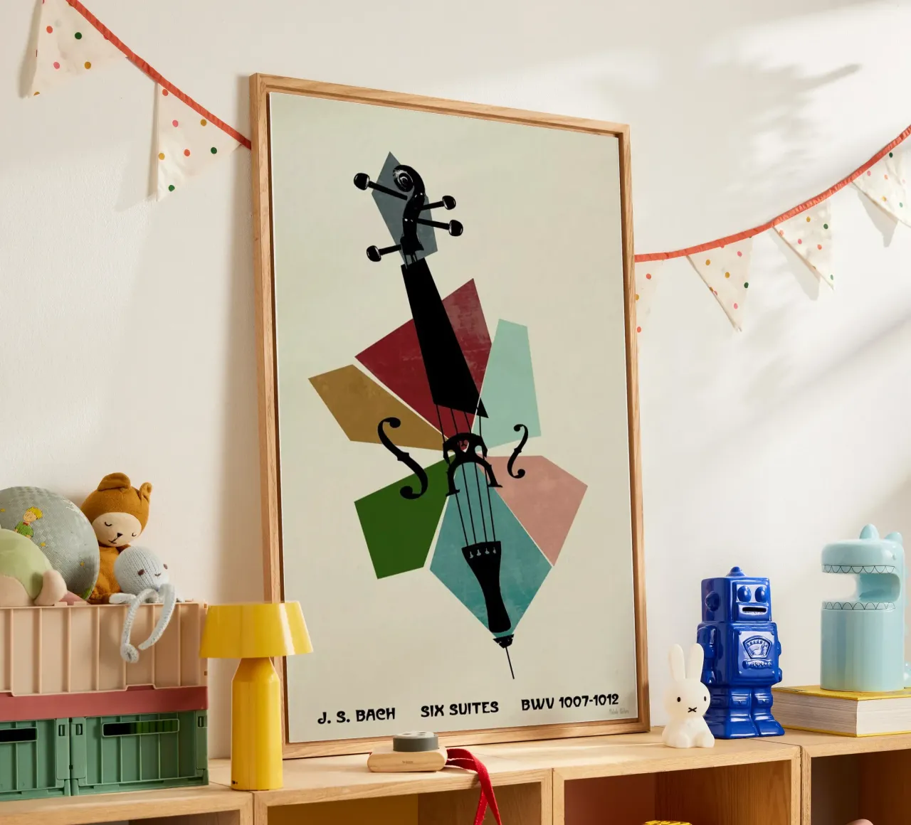 Bach - Cello Suites plexiglass da Prelude Posters