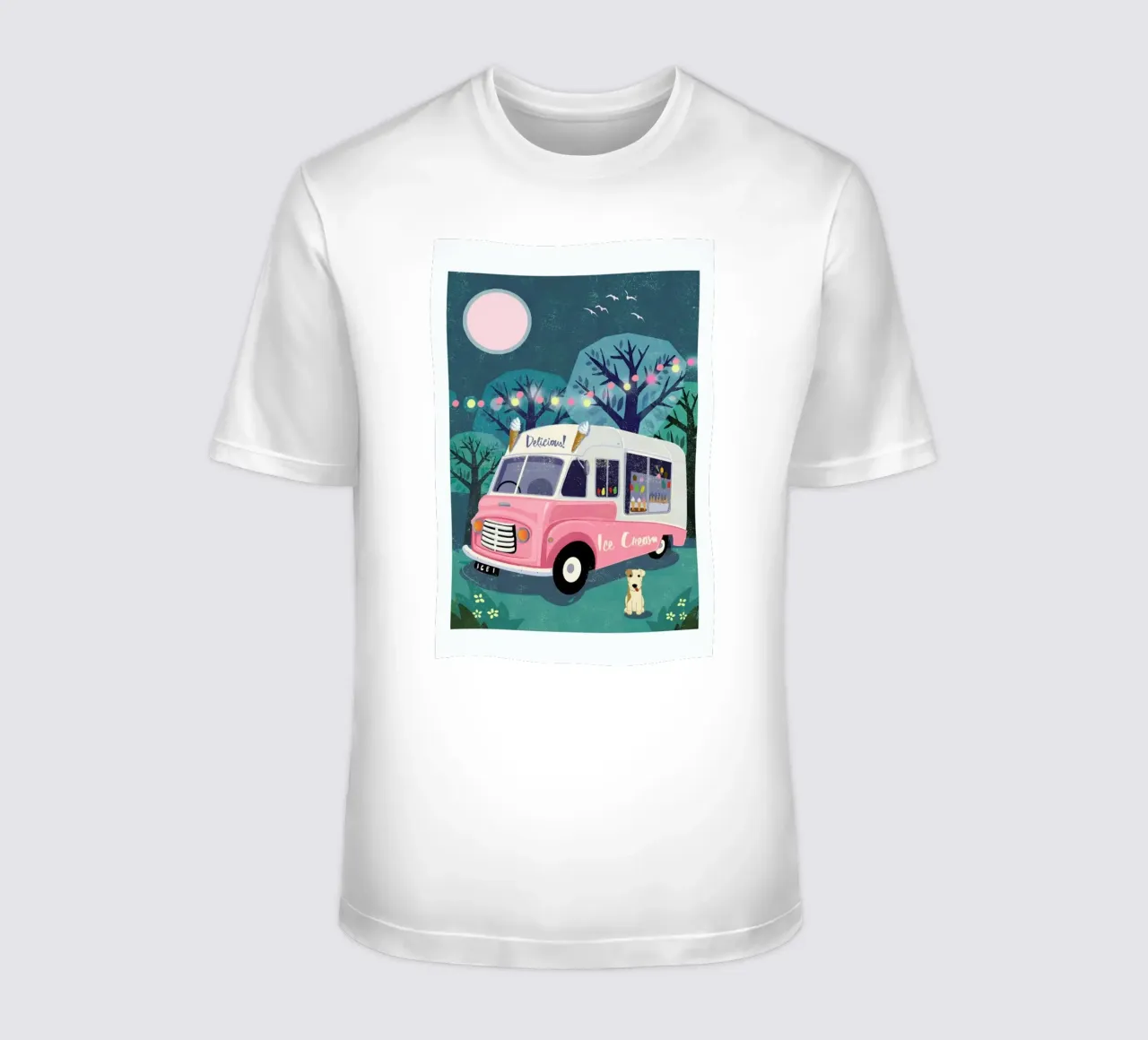 Ice Cream Van t-shirt da Rocket68
