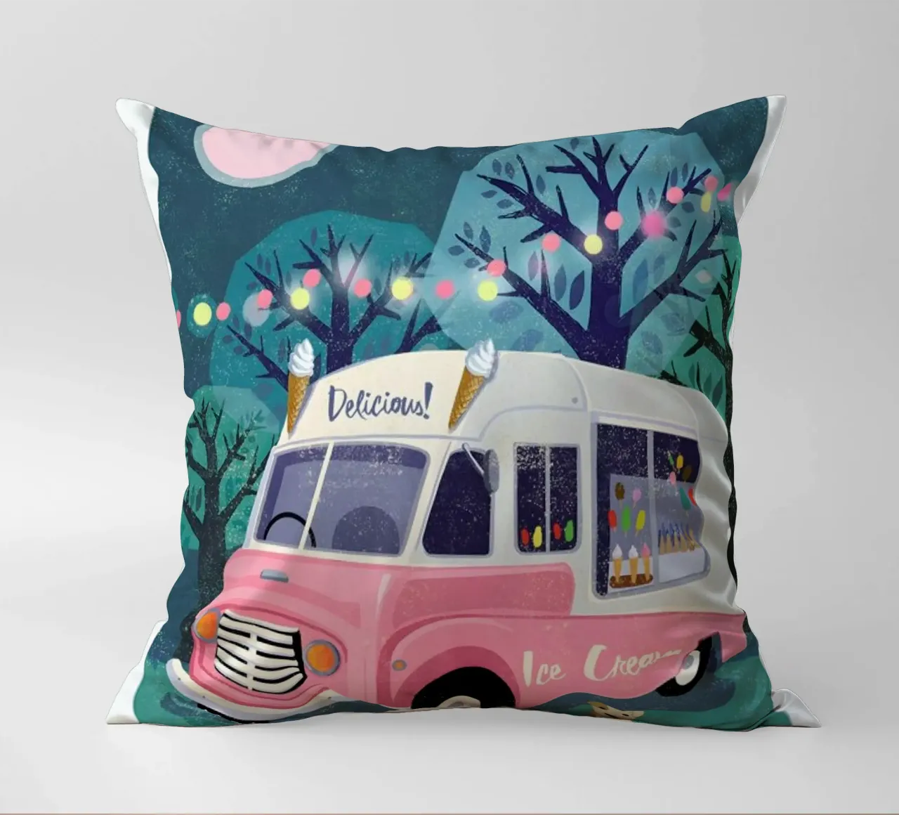 Ice Cream Van cuscino da Rocket68