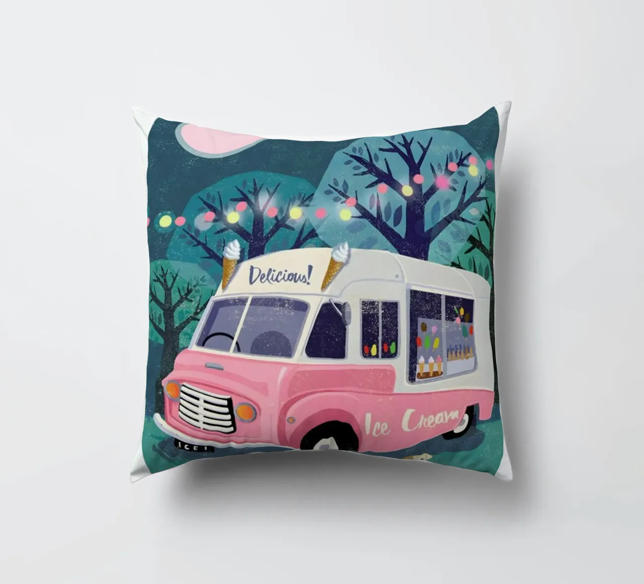 Ice Cream Van cuscino da Rocket68