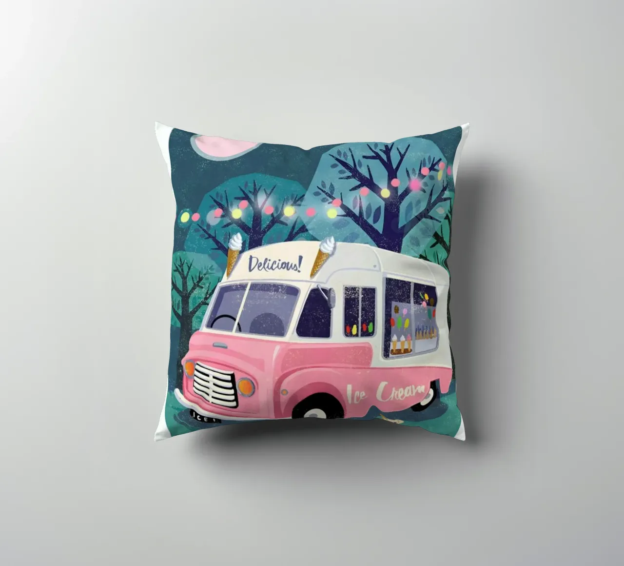 Ice Cream Van cuscino da Rocket68