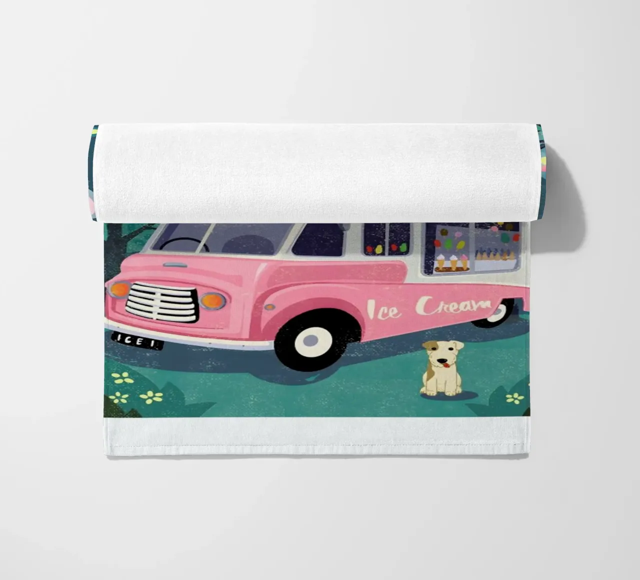 Ice Cream Van telo mare da Rocket68