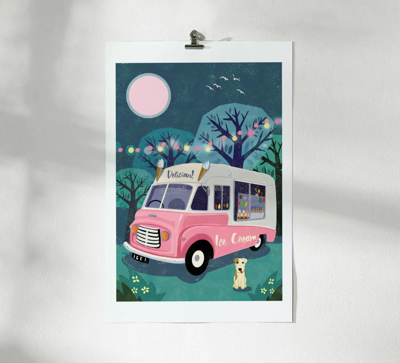 Ice Cream Van poster da Rocket68