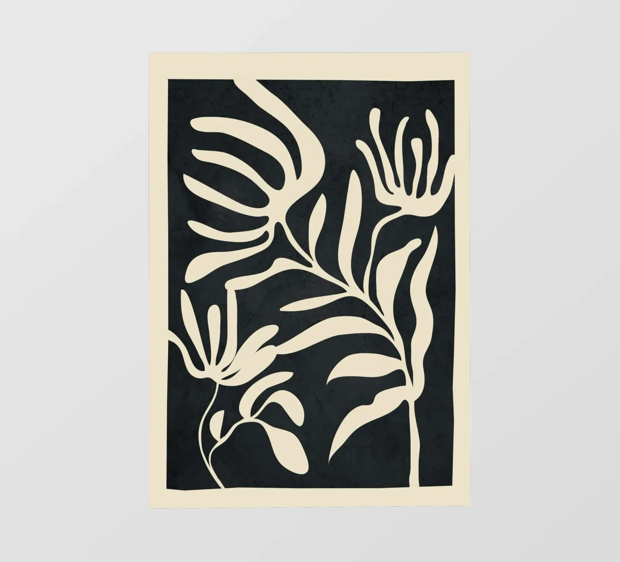 Minimal Abstract Art Plant pellicola backlit da Flow Line