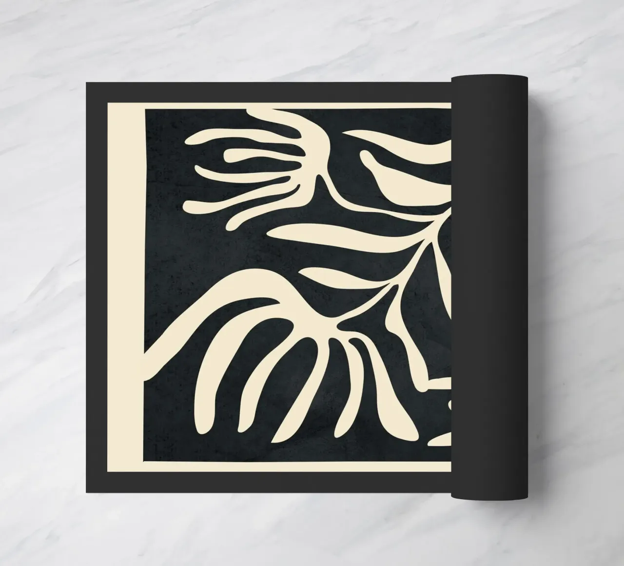 Minimal Abstract Art Plant zerbino da Flow Line