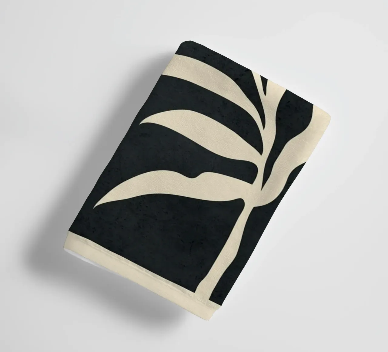 Minimal Abstract Art Plant asciugamano da bagno da Flow Line
