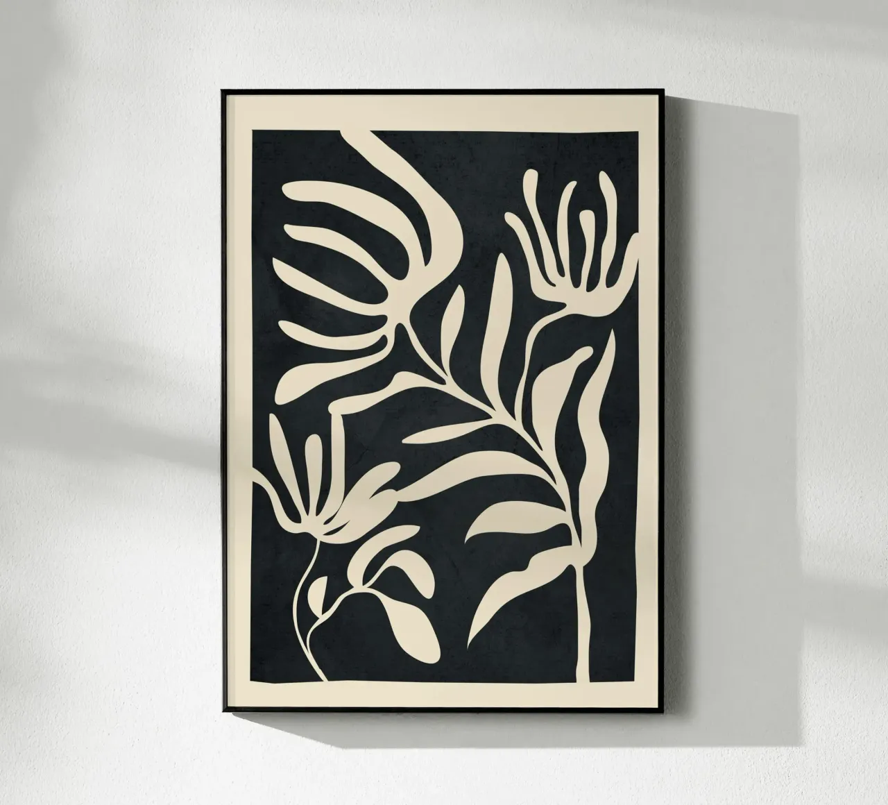 Minimal Abstract Art Plant plexiglass da Flow Line