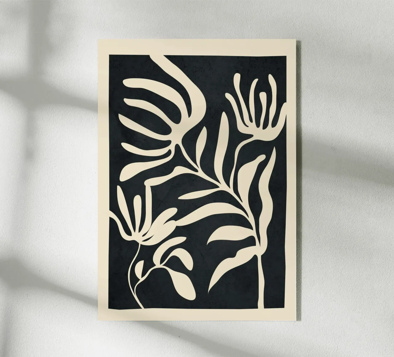 Minimal Abstract Art Plant plexiglass da Flow Line