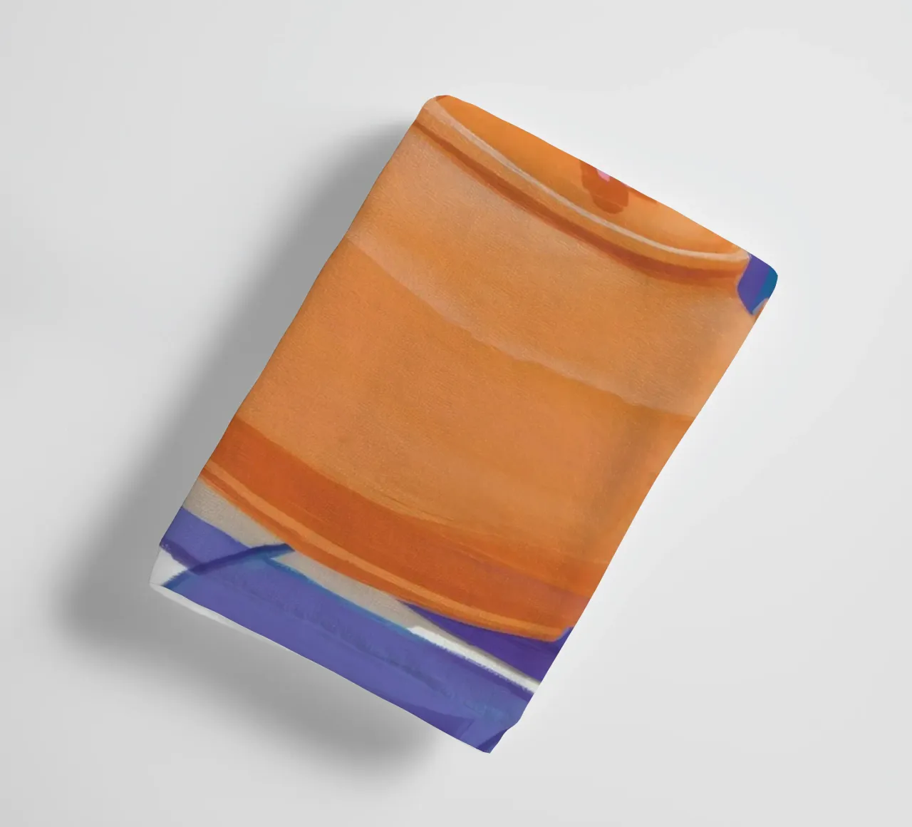 Tè con tulipani a scacchi asciugamano da bagno da Moonlite Desire