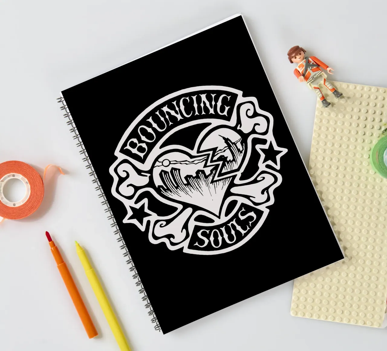The Bouncing Souls spiral notebook by eileen shop
