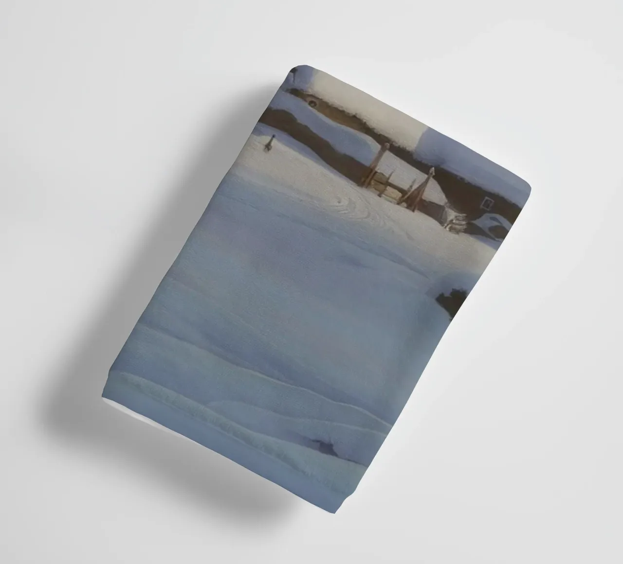 Cabina invernale Haven asciugamano da bagno da Radiance Landscape