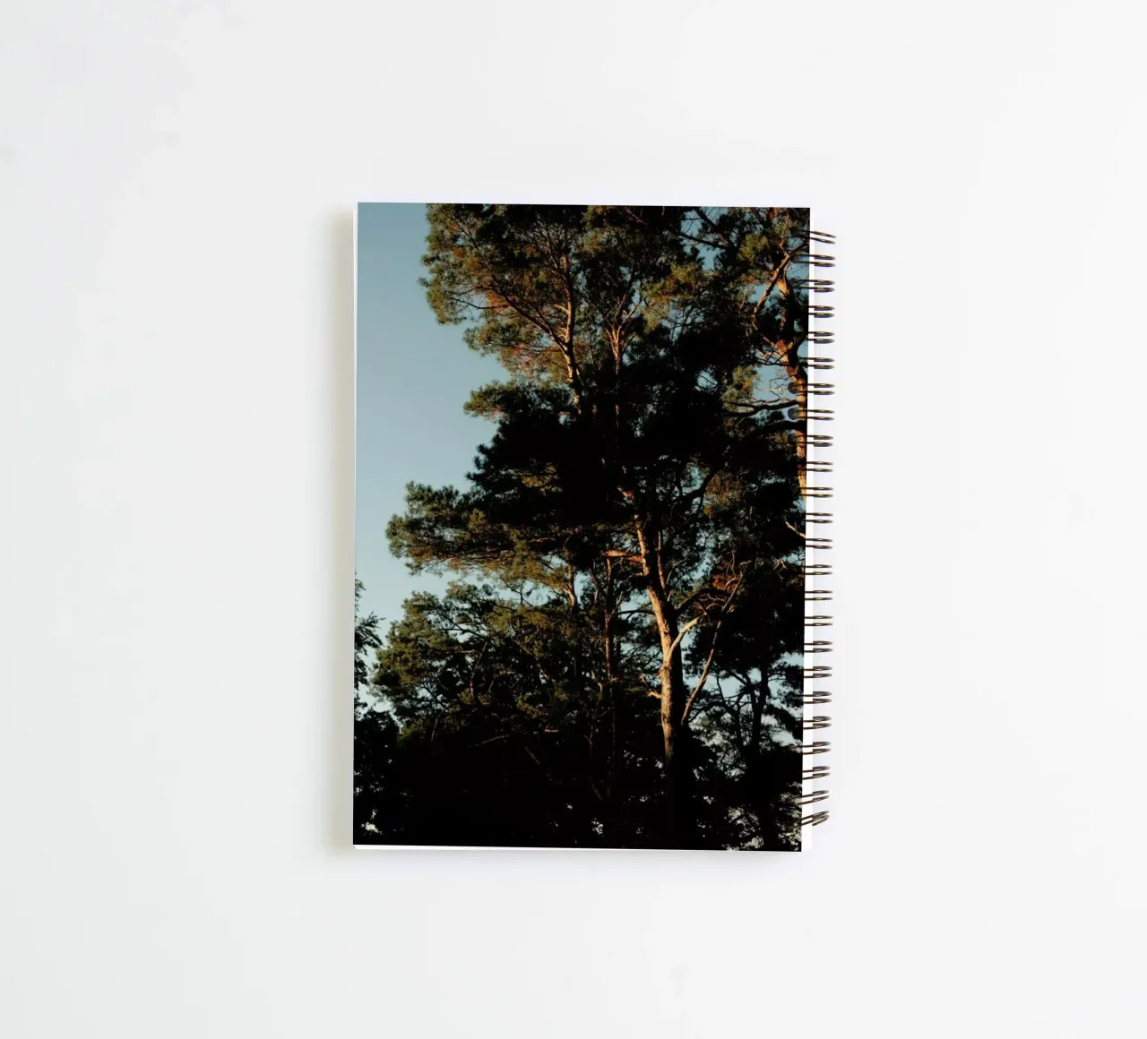 Lights And Shoadows spiral notebook by Sebastian Hilgetag