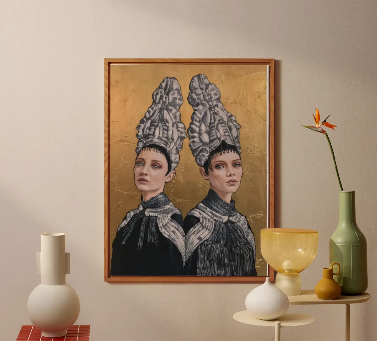 Twin Spire Grandeur Forex-Platte von Vivid Reverie