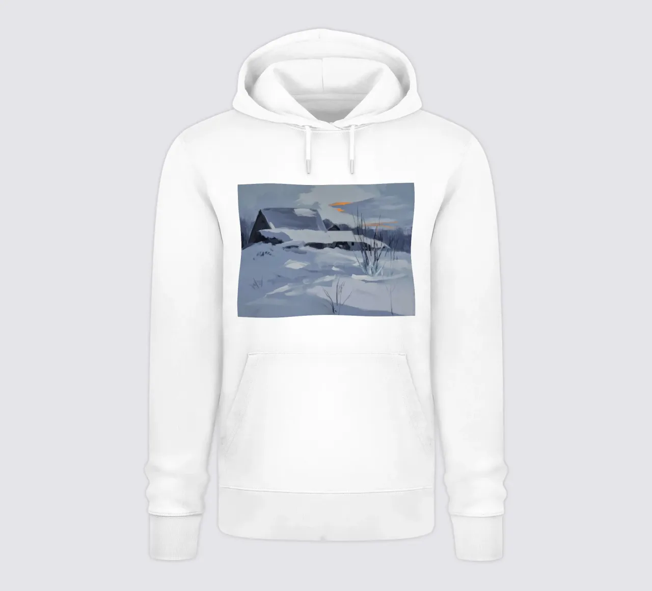 Coperta di neve di Homestead felpa con cappuccio da Radiance Landscape
