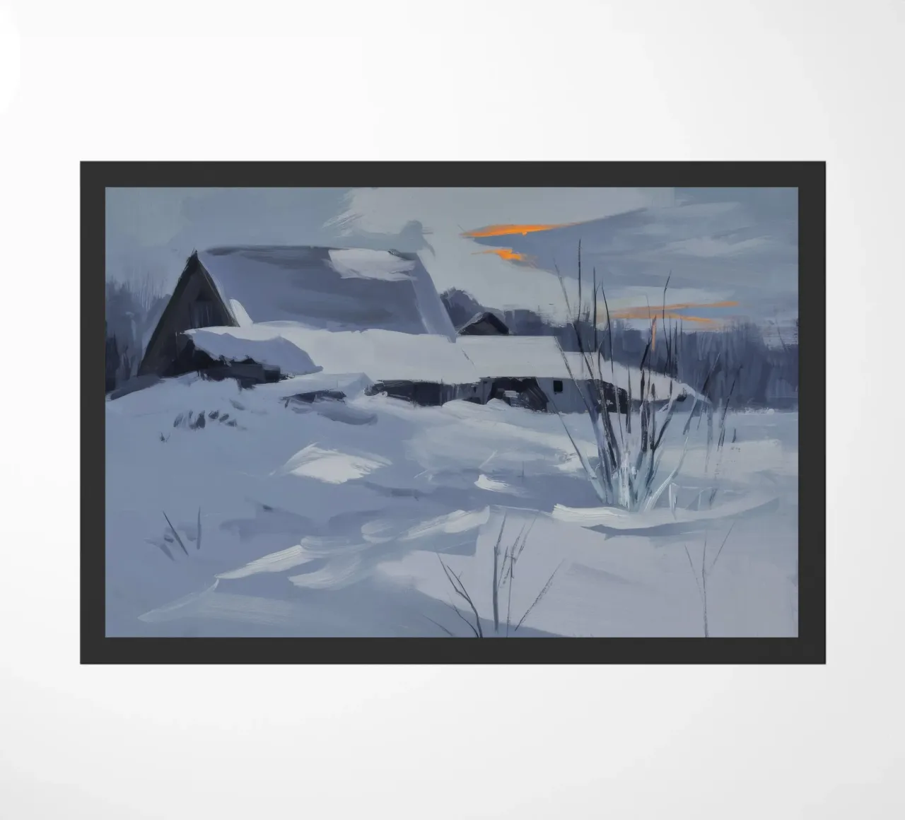 Coperta di neve di Homestead zerbino da Radiance Landscape