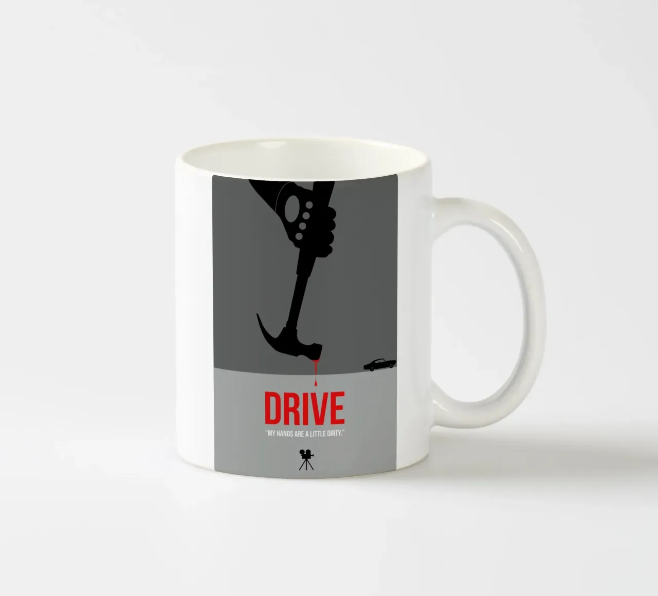 Drive ceramic mug by Naxart